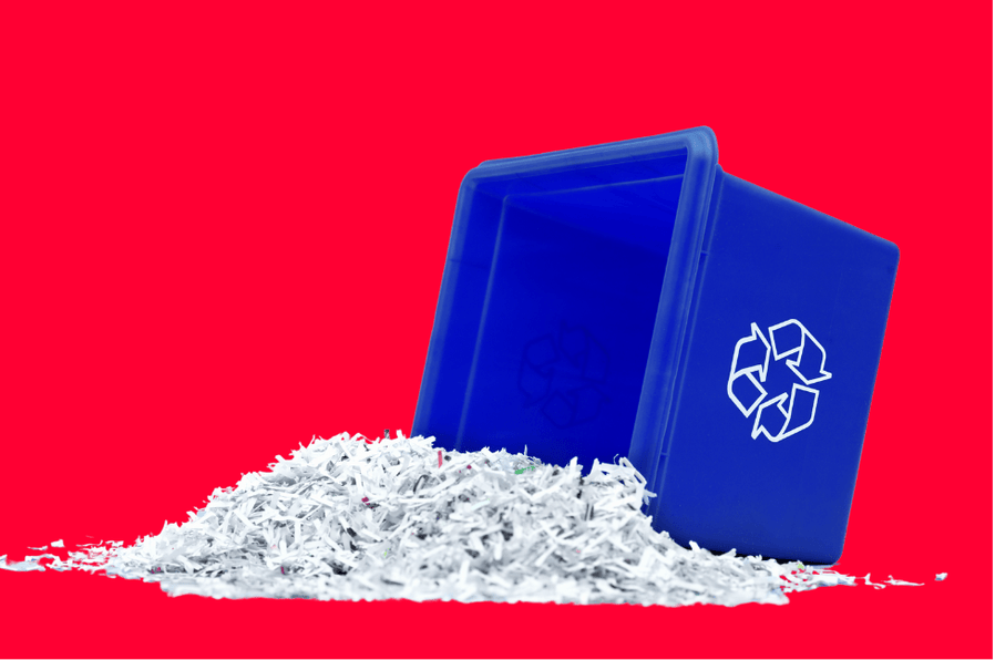 Can You Put Shredded Paper in the Recycle Bin